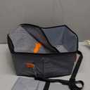 kushon Hat Storage Box for Women & Men, Hardboard Support Cowboy Hat Boxes with 1 Door Hook Hat Organizer for Travel(Grey)