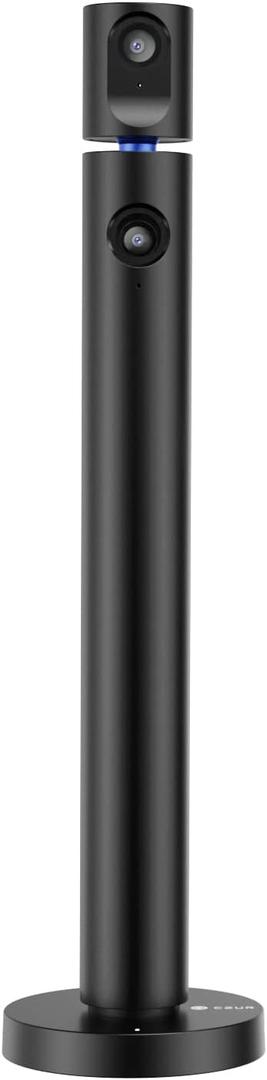 CZUR Halo X Pro Dual Webcam for PC, 1080P Web Camera with Microphone, USB Camera for Computer, 90° View, Plug & Play, Compatible with Windows&Mac, for TikTok/YouTube/Yahoo Messenger