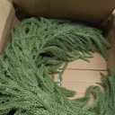 26 Inch Christmas Wreath for Front Door, Thickened Norfolk Pine Wreath Outdoor Indoor - Large Artificial Green Wreaths for Windows, Walls, Farmhouse Christmas Decorations