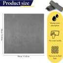 20 Pcs Thickened Magic Cleaning Cloth Cleaning Rags for Home | Reusable Polyester Fiber, Washable, Cleanings Glass Cloth, Kitchen, Window, Glass, Cars, 11.81 x 11.81 inches