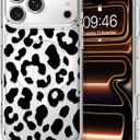 Magnetic for iPhone 17 Pro Max Case 6.9 in Clear, Cute Cheetah
