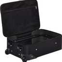 American Tourister Fieldbrook XLT Softside Upright Luggage, Black, 4-Piece Set (BB/DF/21/25)