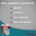 Kerasal Multi-Purpose Nail Repair Patches - 14 Count - Nail Repair for Damaged Nails, 8-Hour Nail Treatment Restores Healthy Appearance
