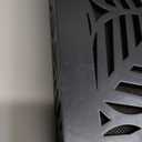 Saillong Doorbell Chime Cover Box Only, Upgrade Thickness Wooden Doorbell Cover Plate Inside House, Decorative Door Bell Box for Indoor/outdoor Home Wall, Easy to Install(Black)