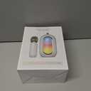 Mini Karaoke Machine for Kids & Adults with 2 Wireless Microphones Portable Karaoke Machine 2x5W Bluetooth Speaker Birthday Gift Toys Gifts for Kids Family Home Outdoor Party Cream