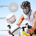 Balaclava Face Mask Sun UV Protection Hood Breathable Full Head Mask for Men Women Cycling (L)
