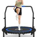 ANCHEER 40" Mini Rebounder Trampoline for Adults,Bungee Rebounder Indoor