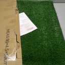 Dog Grass Large Potty Patch, Dog Litter Boxes Artificial Grass Bathroom Turf for Pet Training, Washable Puppy Pee Pad, Perfect Indoor/Outdoor Portable Potty Pet Loo (Tray system-35"X22.6")