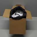 9.7 x 7.1 Inch Tabletop Fire Pit by AmazStove, Low Smoke Camping Stove for Outdoor Safe Burning Firepits, Fueled Pellets or Wood, Travel Bag Included (Silver, 9.7 x 7.1 INCH)