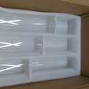 Glass Cylinder Vases Set of 24, Hewory Tall Clear Vase for Centerpieces, Glass Hurricane Candle Holders for Pillar Floating Candles, Round Vases for Wedding Events Table Decor, 2.6 in Diameter