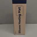 Food Warming Mat Electric Tray: Adjustable Silicone Heating Pad with 3 Temperature Settings 4 Timer Function Portable Roll Up Hot Plate for Buffets Party Gatherings Kitchen Warmer Countertop Holiday (24 X 16 inch, Cream)