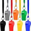 Whistle, Sports Whistles with Lanyard, Loud Crisp Sound Whistle Bulk Ideal for Coaches, Referees, and Officials