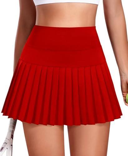 JoyGirl Pleated Tennis Skirt for Women with Shorts Athletic Golf Skort Workout Running Sports Skirts Skorts with Pockets, Size: XS