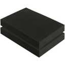 2 Pack 12 x 12 x 2 Inch Gun Case Foam Inserts - Precut, High-Density Black Foam Padding Customizable Padding for Gun Parts, Toolboxes, Camera Bags & Precision Equipment Protection