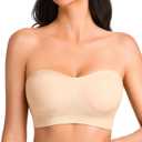 Strapless Bras Nude (Yellow, L)
