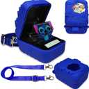 JCHPINE Silicone Cover Case for Bitzee Disney Interactive Digital Pet and Case, Protective Skin Sleeve for Bitzee Disney Virtual Electronic Pets (Blue)