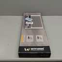 WITFORMS Window AC Air Deflector - 24" Length for TOP VENT Window Units ONLY - Transparent Design - Measure Before Purchase