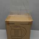 Chefman Electric Kettle with Temperature Control, 5 Presets LED Indicator Lights, Removable Tea Infuser, Glass Tea Kettle & Hot Water Boiler, 360 Swivel Base, BPA Free, Stainless Steel, 1.8 Liters