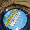 U.S. Pool Supply Pool Vacuum Hose - 1-1/2" x 25' Professional Heavy Duty Pool Hose for Inground, Spiral Wound with Kink-Free Swivel Cuff - Connect to Vacuum Heads, Skimmer, Cleaner, Filter Pump Inlet