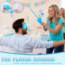 6 Set Baby Shower Games Fishing The Pacifier Blindfolds Feeding Games Funny Baby Shower Gender Reveal Party Game Bridal Showers for Guest Wedding Party(The Pacifier Is Not Magnetic) (Blue)