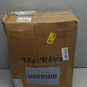 MaiRêve Queen Comforter Set Navy Blue, Crinkle Textured Design Bedding Set 7 Pieces Bed in A Bag, All Season Farmhouse Comforter Set with Sheets, Pillowcases & Shams