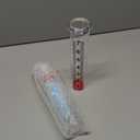 JMBay 7 inch Plastic Rain Gauge Replacement Tube, Freeze Proof and Crack Resistance Outdoor Rain Gauges Replacement Tube Plastic for Garden,Yard, Home, Best Rated, 2 pcs Tubes with 1 Clean Brush