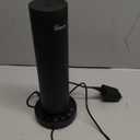 Waterless Diffuser, Waterless Essential Oil Diffuser for Home Hotel Adjustable Mist & Timer, Scent Diffuser Starter Kit with Night Light (Black)