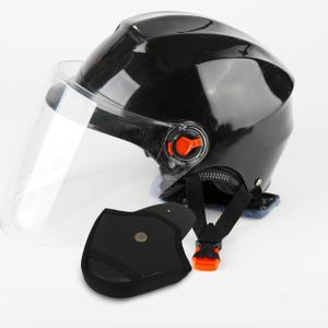 STOBAZA Half Helmet Speaker Pouch Detachable Ear Pads, 1/2 Motorcycle Helmet Ear Protection Pockets with Wind Noise Reduction, Universal Fit for Wide or Narrow Straps, 1 Pair