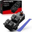 Power Window Switch Fits for:-Honda 2002-2006 CRV 2001-2005 Civic (4-Door Sedan) Driver Side Control Switch OE# 35750S5AA02ZA, 35750S5AA01ZA, 35750-S5A-305ZA