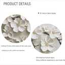 Large White Flower Canvas Wall Art 3D Texture Plant Floral painting Decor Pictures Minimalist Botanical Magnolia Posters Prints for Living Room Classroom Bedroom office corridor Decoration
