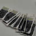 9 Pack Black Backdrop Curtain 3.2ft x 8.2ft Metallic Tinsel Foil Fringe Curtains Photo Booth Background for Birthday Party Decoration Baby Shower Engagement Wedding Christmas Decoration (Black)