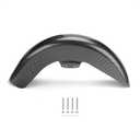 Wrap Front Fender Motorcycle Mudguard Fit For Harley Touring Electra Glide Road Glide Road King Street Glide Tri Glide Tour Glide Ultra Glide 2014-2023 Carbon Fiber Pattern ABS