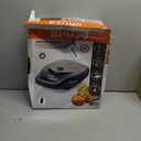 IMUSA 6 Slot Electric Arepa Maker with Temperature Control, Matte Black