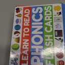 Phonics Flash Cards - Educational for Kids, Learn to Read in 20 Stages, Digraphs CVC Blends Long Vowel Sounds, Funny Games for First Second Grade Homeschool Educational