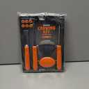 Pumpkin Carving Kit, 10-Piece Halloween Jack-O’-Lantern Decorating Set with 4 Stainless Steel Tools & 6 Stencil Patterns. Pack of 2