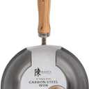 Helen's Asian Kitchen Wok, Carbon Steel, 8-Inch, for Single-Serve or Smaller Portions