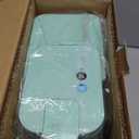 Mini Hot and Iced Coffee Maker Single Serve, for K Cup and Ground, 6 to 14 Oz Brew Sizes, with Recipe Book, for Home, Travel, RV, Office and Dorm, Mint