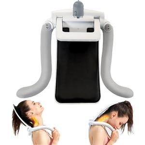 Neck Trainer with Adjustable Resistance for Neck Discomfort Relief Strength Training & Mobility Improvement for Athletes Desk Workers Phubbers Cervical Spondylosis Degeneration Alleviate Fatigue