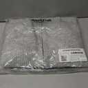 Amazon Essentials Women's Sweaters, Dressy Casual, Mid Gauge Stretch, Half Zip, Polo Collar (Grey Heather)