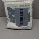 Nanspring Beige White Linen Curtains 90 Inches Long for Living Room 2 Panels Set Semi Sheer Vertical Curtains Back Tab Rod Pocket Coastal Room Decor Privacy Curtain for Bedroom/Dinner Room 60x90