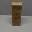 LINFIDITE Wine Glass Holder 2PCS Stemware Rack Hanger Under Cabinet Wine Glass Rack Kitchen Hanging Storage Rack Organizer,Black (For Partition Thickness under 0.98")