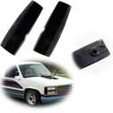 Smoked Lens Front Side Marker Corner Lights Housing Assembly For 1988 1989 1990 1991 1992 1993 GMC Suburban Sierra C1500 C2500 C3500 K1500 K2500 K3500 & 1992 1993 GMC Yukon