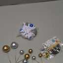 22Pcs Space Cake Topper,Space Cupcake Toppers Astronaut Figurine Birthday Outer Space Themed Party Decorations Supplies Planet Rocket Pearl Balls and Star DIY Cake Toppers