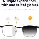 Piluyaa Smart Glasses Bluetooth Audio Sunglasses for Men Women with Dual Stereo Speakers, Open Ear Music &HD Calling, Touch &Voice Assistant, UV ProtectionSilver