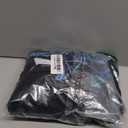 YATEEN Women's Long Sleeve Sun Protection Rash Guard Wetsuit Two Piece Swimsuit Set (Large, #11 Black / Blue)