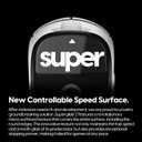 Superglide Glass Mouse Skates for Logitech G Pro X Superlight 2 - Polished Smooth Glide, Durable Gaming Mouse Feet (Type-C, Black)