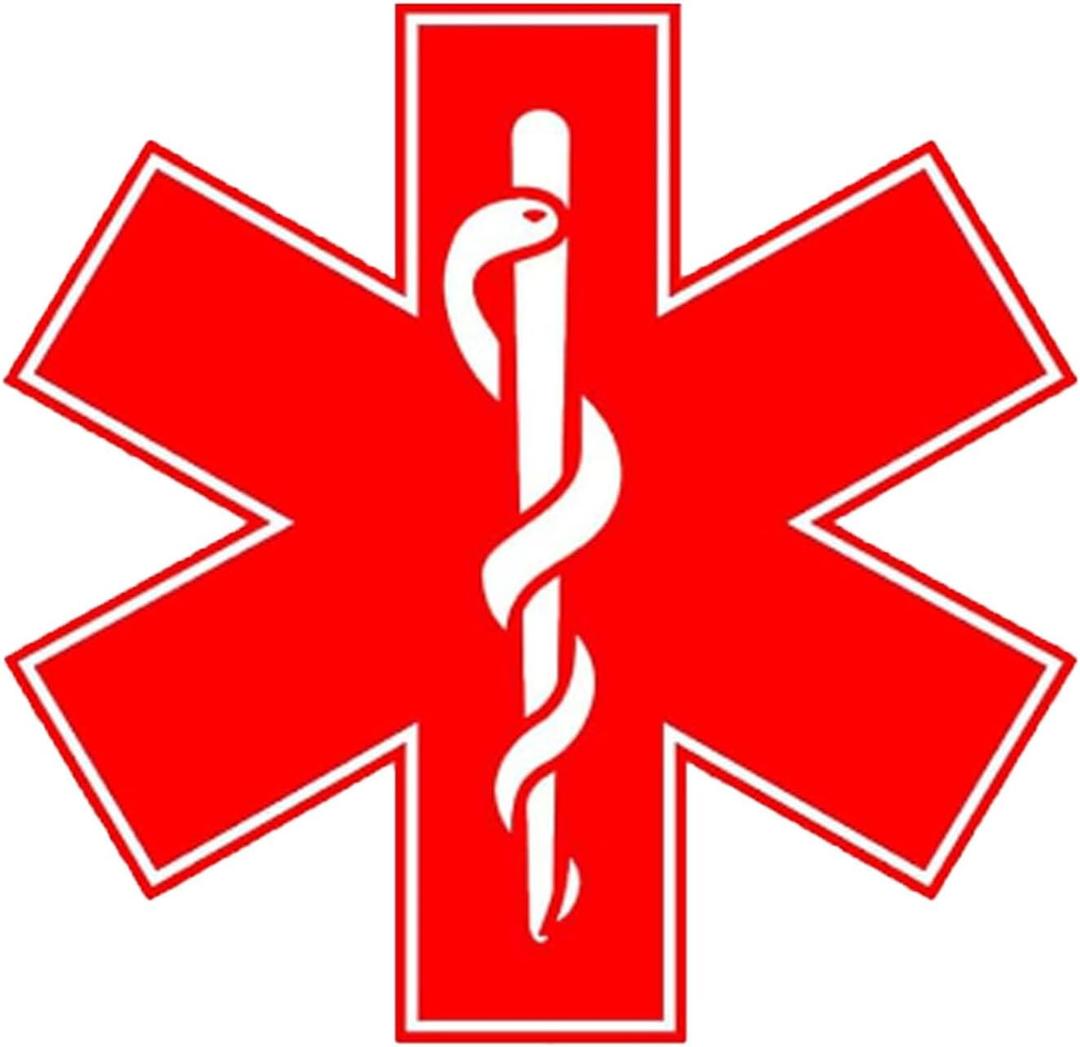 Medical Alert Stickers 3inch Medical Equipment Inside Stickers Handle with Care Labels for Medical Supplies 8 Pack