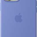 Apple iPhone 16 Pro Max Silicone Case with MagSafe and Camera Control: Lightweight Phone Case, Wireless Charging Compatible, Smooth Matte Finish; Periwinkle