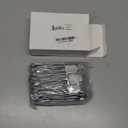 Juexica 40 Pcs Large Safety Pins 5 Inch Jumbo Stainless Steel Safety Pins Heavy Duty Huge for Strong Laundry Upholstery Sewing Quilting Key Rings Craft Outdoor (Silver)