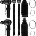 6-PC SET Suspension Kit for 2009-2019 for Toyota Corolla for Toyota Matrix Front Inner Outer Tie Rod End w/Boot